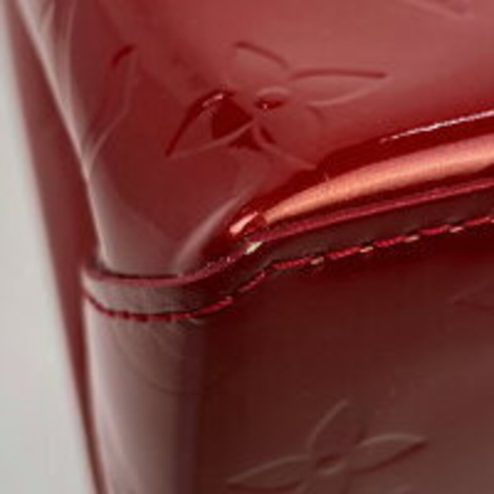 Louis Vuitton Tote Patent Vernis dAmour Pomme Reed Bag Vernis Red - Picture 3 of 8